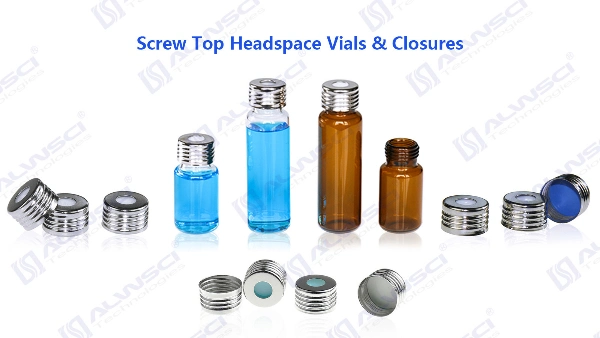 Alwsci 20ml Screw Thread Precision Glass Headspace Vial