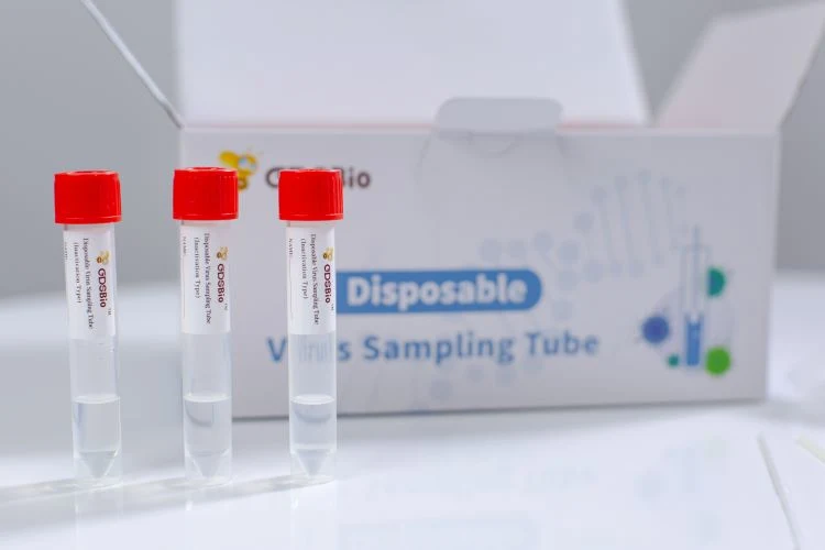 FDA CE Approved DNA Rna Test Kit Inactivated Inactivation Nasal Transport Medium Vtm Disposable Specimen Collection Virus Sampling Tube