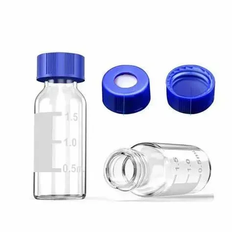 2ml Lab Liquid Chromatography Gc Amber Glass HPLC Autosampler Vials