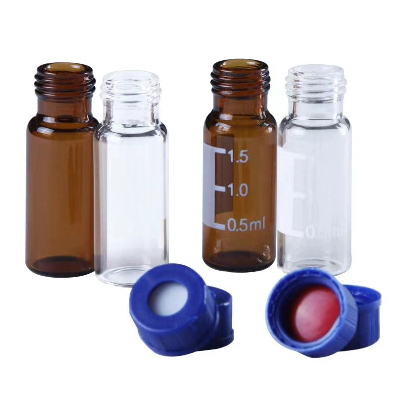 Amber Clear 1.5ml 2ml HPLC Chromatography Autosampler Vials