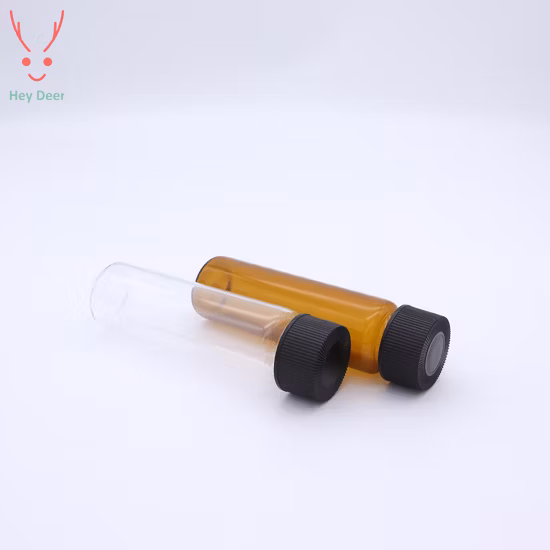 Factory Supplier 60ml Clear Transparent EPA (VOA) Vial with 24-400 Cap in Stock