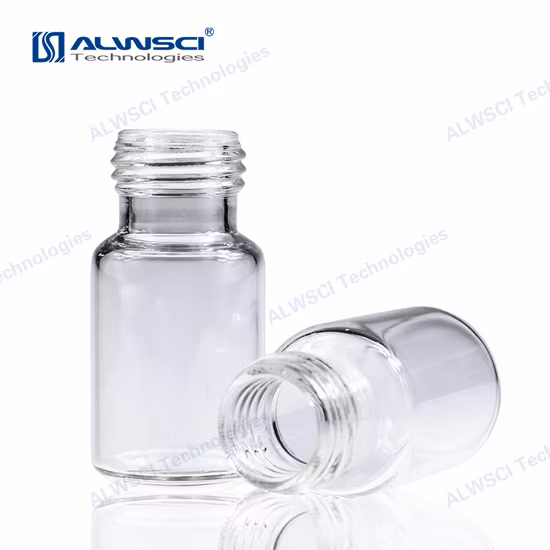 Alwsci 20ml Clear Amber Screw Top Headspace Glass Vial
