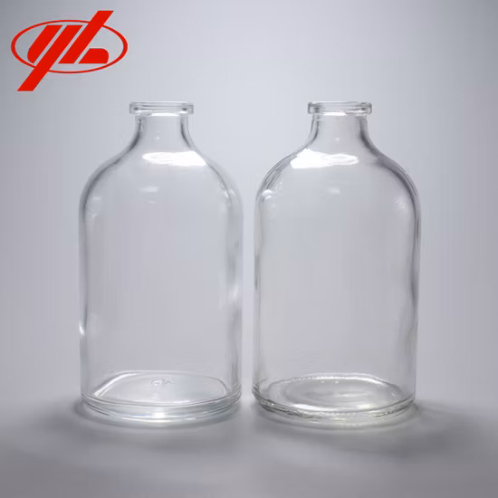 Amber Clear Injection Glass Vial Sample