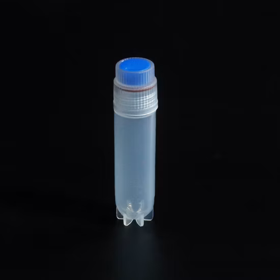 Conical PP Sample Liquid Nitrogen External Cryovials Micro Tubes Ultralow Temperature Cryogenic Storage Vials OEM