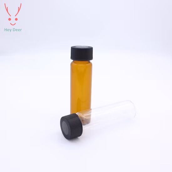 20ml Amber Glass Storage Vial EPA Vial VOA Vial