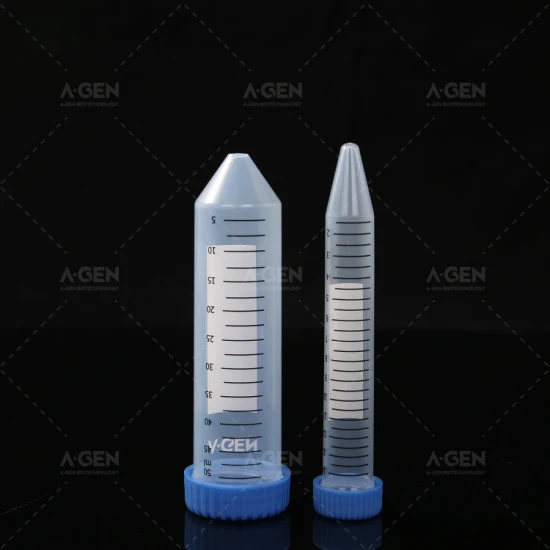 15ml Sterile DNA/Rna Pyrogen Free, Autoclavable High Speed, 12000g PP Graduated, Test Centrifuge Tube with Screw Lid with Rack